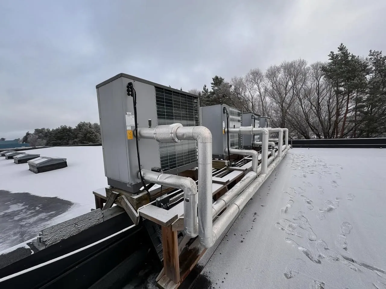 Exempel på Luftvärmepump utfört av företaget